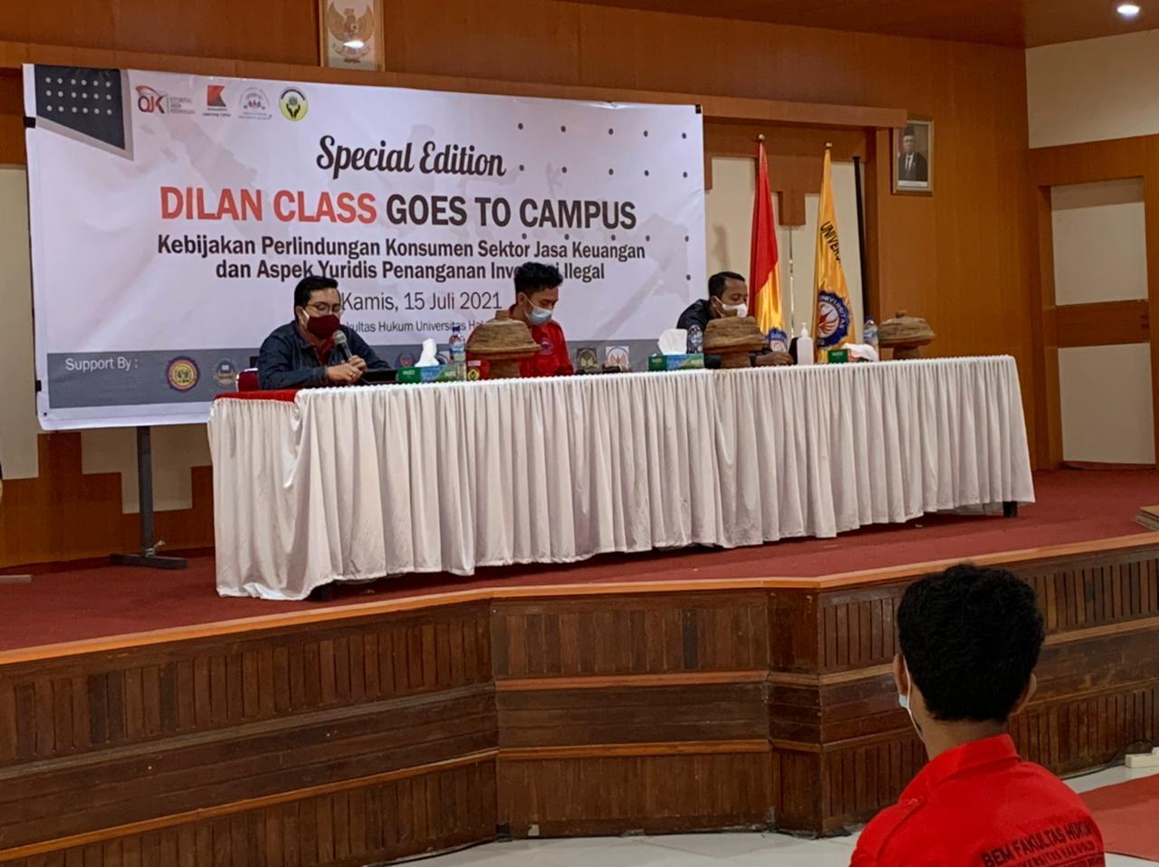 KLC OJK Sultra Adakan Dilan Class Goes To Campus