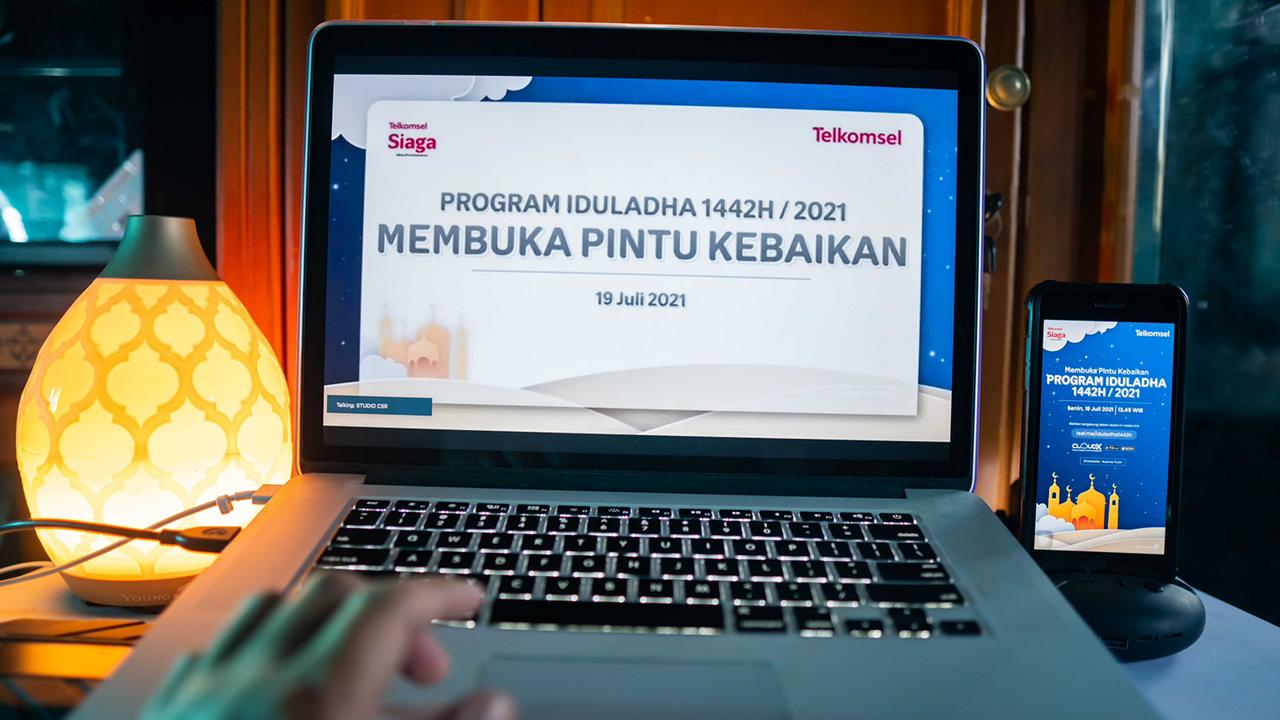 Iduladha 2021, Telkomsel Salurkan 5 Hewan Kurban di Kendari