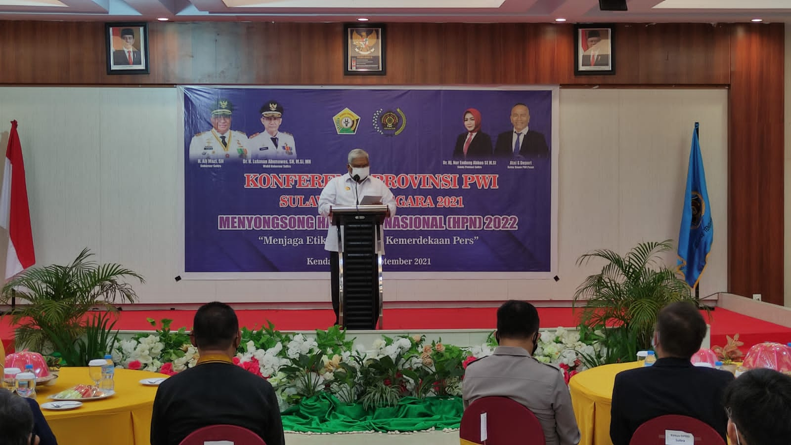 Gubernur Ali Mazi Dukung Pelaksanaan HPN 2022 di Sultra