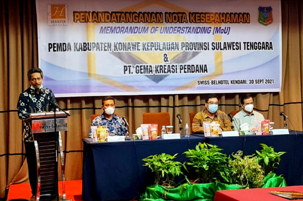 MoU dengan Pemda, PT. GKP Dipastikan Siap Beroperasi di Wawonii