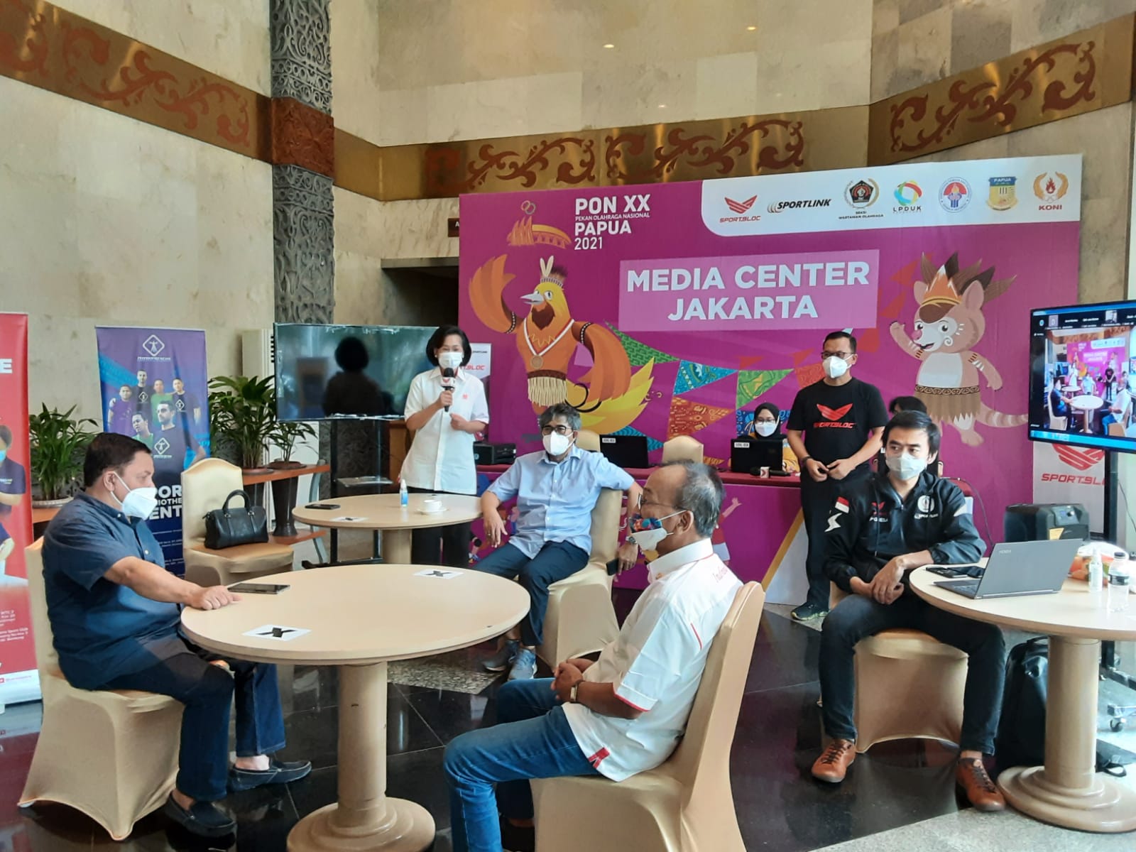 PWI Buka Media Center PON XX Papua di Jakarta