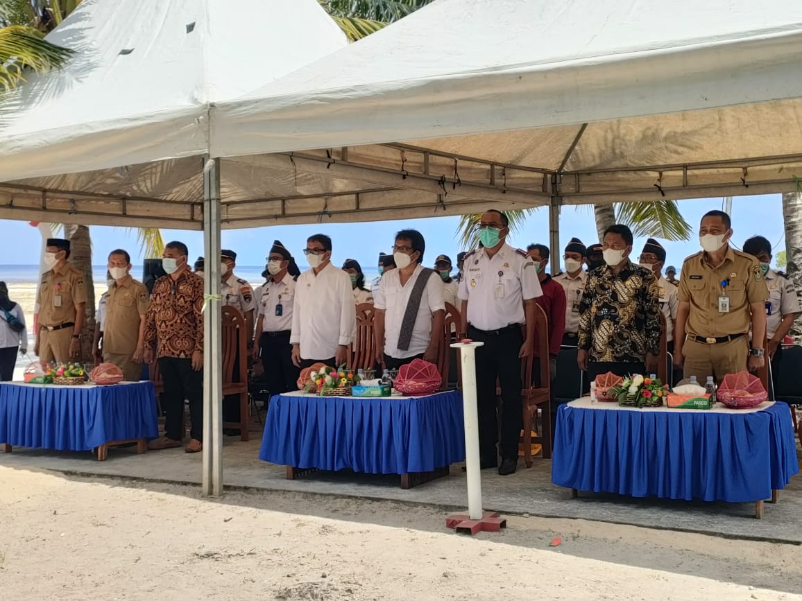 Wakil Ketua Komisi V DPR RI Hadiri Peletakan Batu Pertama Pembangunan Pelabuhan Distrik Navigasi di Konkep