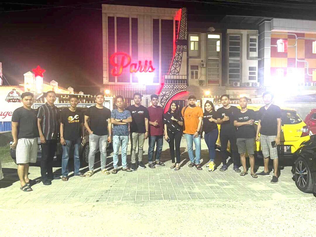 Paris Bar & KTV Bersama Club Run Brio Kendari Gelar Kegiatan Baksos