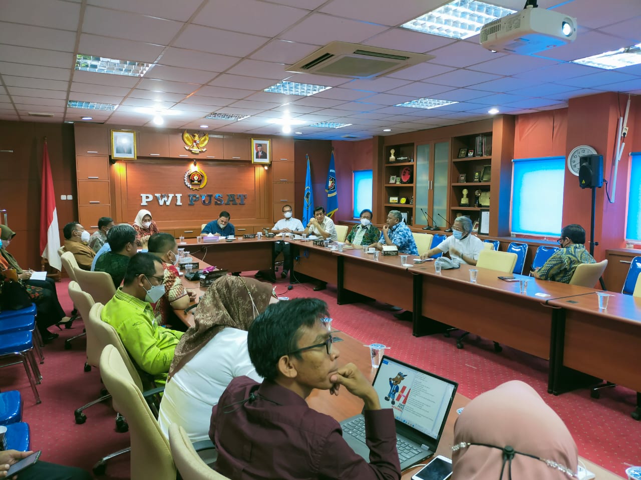 Persiapan HPN 2022, PWI Lakukan Rapat Koordinasi Bersama Pemprov Sultra