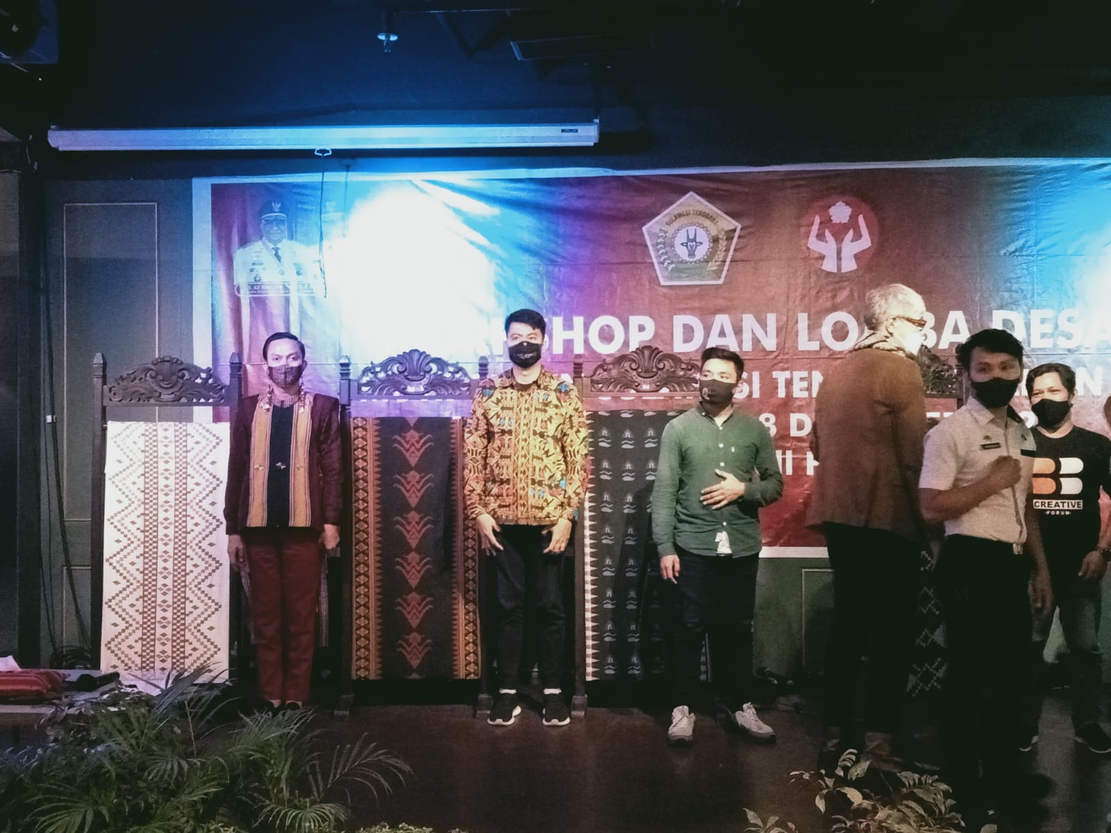 Baru Berpartisipasi, Konkep Berhasil Juara II Lomba Desain Motif Tenun 2021