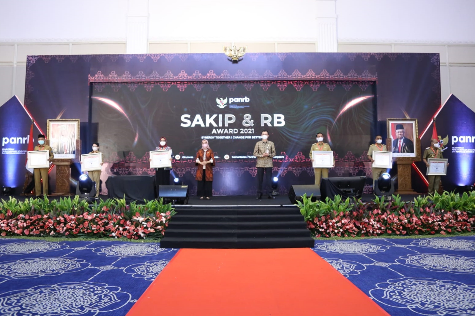 Pemda Konkep Berhasil Raih Predikat B pada SAKIP Award 2021