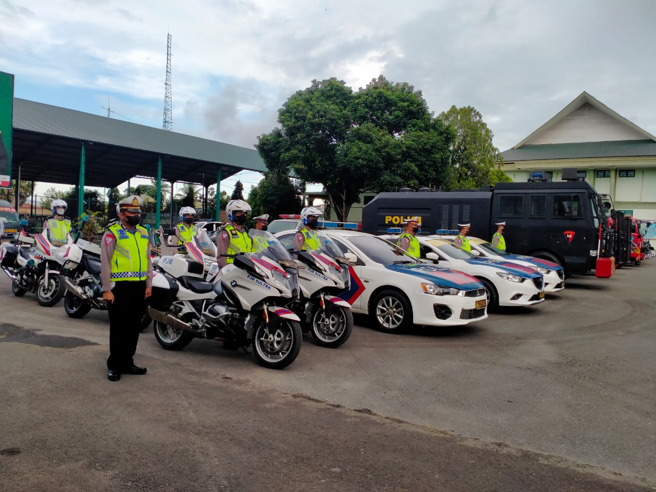 Polda Sultra Kerahkan Ratusan Personel Amanan Kunjungan Presiden di Wakatobi