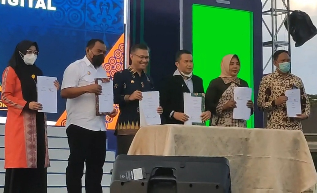 Menuju Pemda Digital, Walikota Kendari dan Baubau MoU dengan PT. Buana Media Teknologi