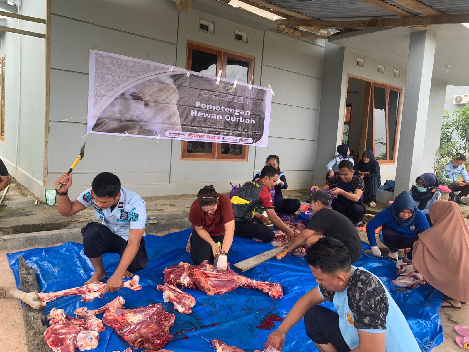 LPP Kendari Berkurban untuk Warga Binaan dan Lingkungan Sekitar