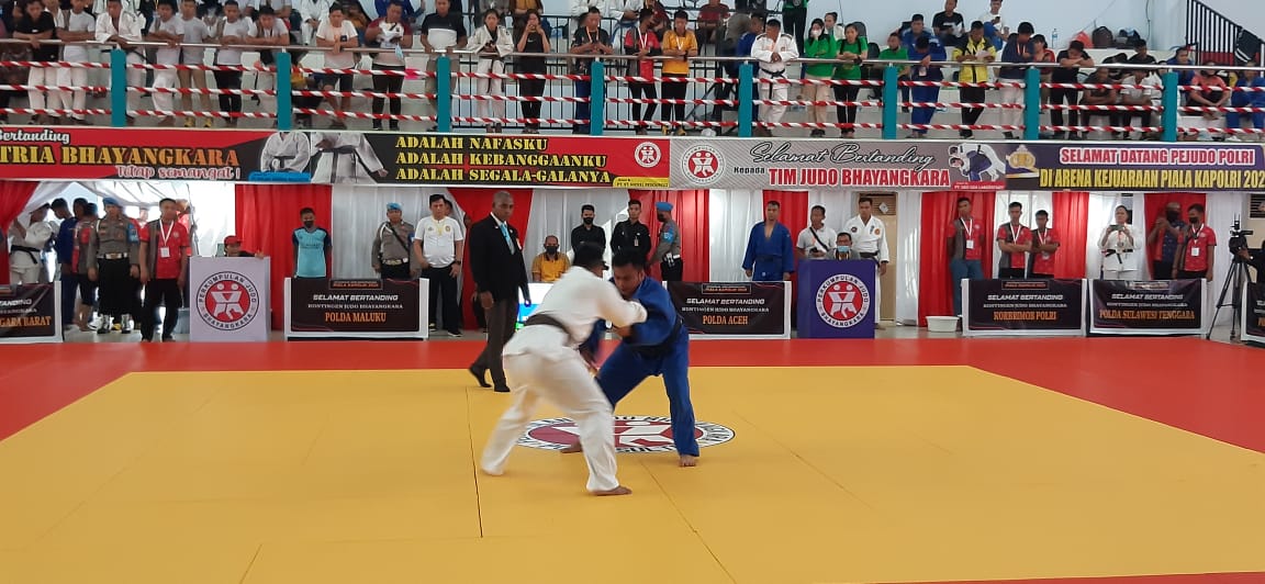 Digelar di Sultra, Kejuaraan Judo Bhayangkara Piala Kapolri 2022 Resmi Dimulai