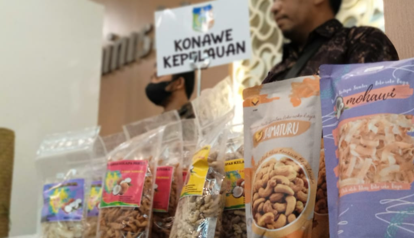 Pemda Konkep Pamerkan Produk Unggulan Wawonii di Ajang Pekan Produk Unggulan Ekraf Sultra 2022