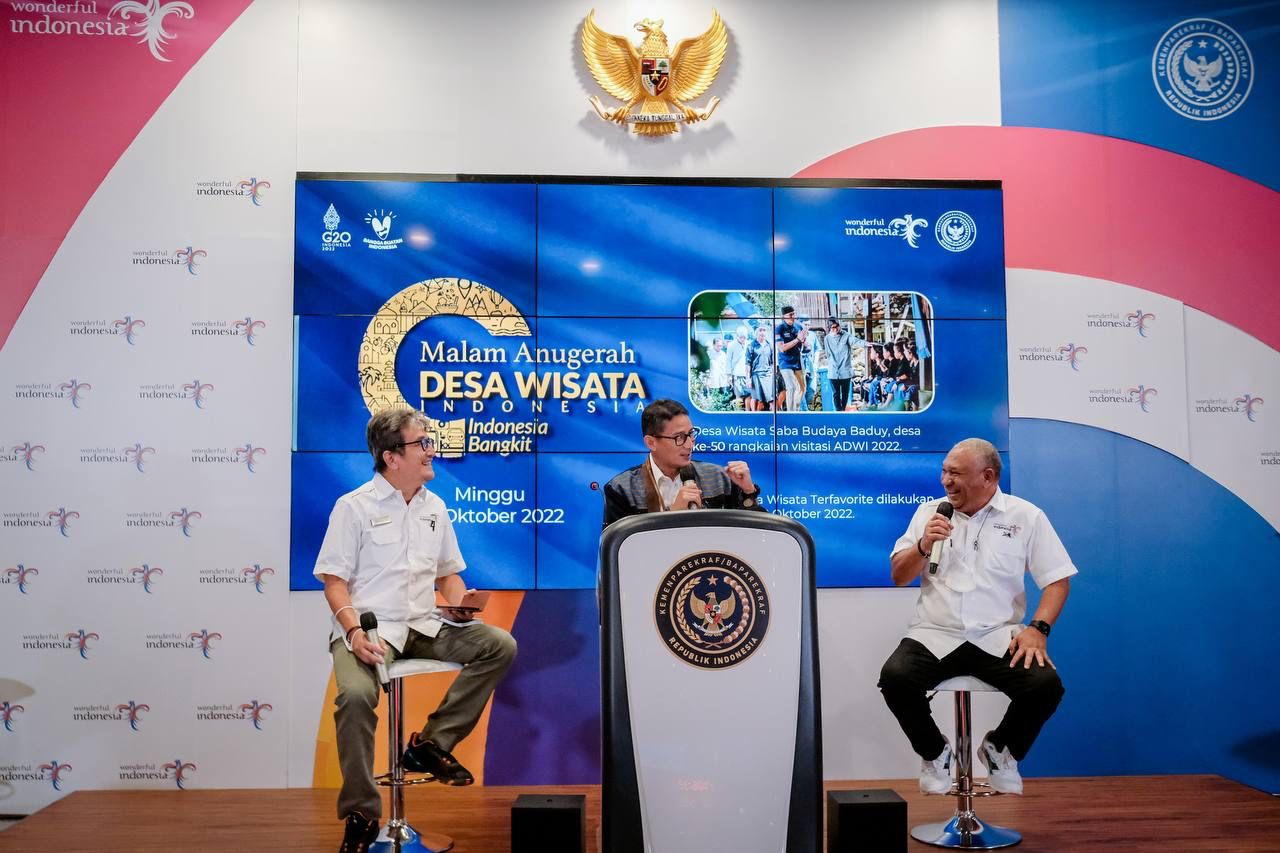 Jangan Lupa Saksikan Malam Puncak Anugerah Desa Wisata Indonesia 2022 pada 30 Oktober Mendatang