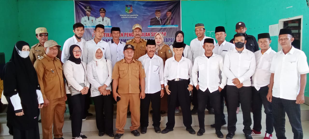 Bupati Konkep Lantik 200 Anggota BPD Periode 2023-2029